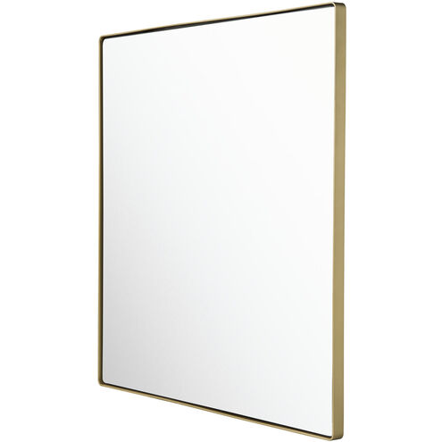 Kye 30 X 30 inch Gold Accent Mirror
