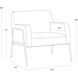 Cybil Vintage Caramel Leather Lounge Chair