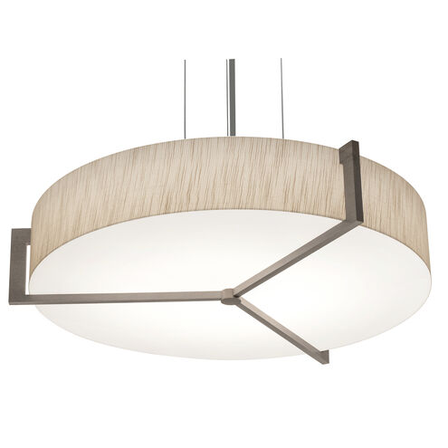 Apex 3 Light 21 inch Satin Nickel Pendant Ceiling Light