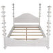 Ferret White Wash Bed, Eastern King