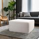 Shar Pei Universal 18 inch White Ottoman