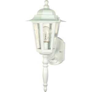 Cornerstone 1 Light 12 inch White Outdoor Wall Lantern