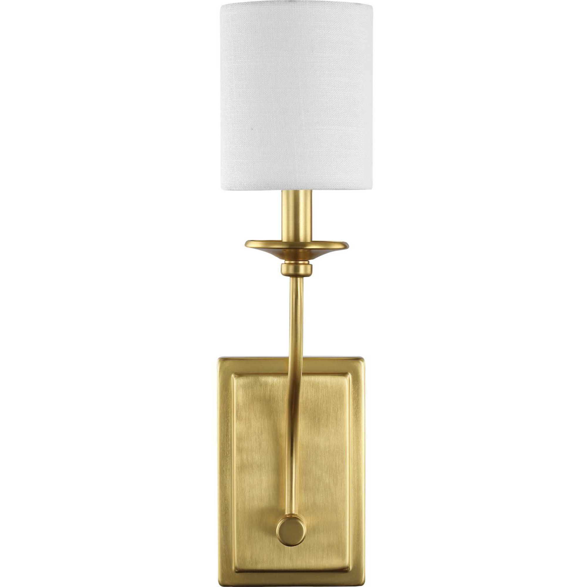 Bonita 1 Light 5 inch Satin Brass Wall Sconce Wall Light, Design Series