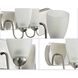 Gather 3 Light 24 inch Brushed Nickel Bath Vanity Wall Light in Bulbs Not Included, Standard