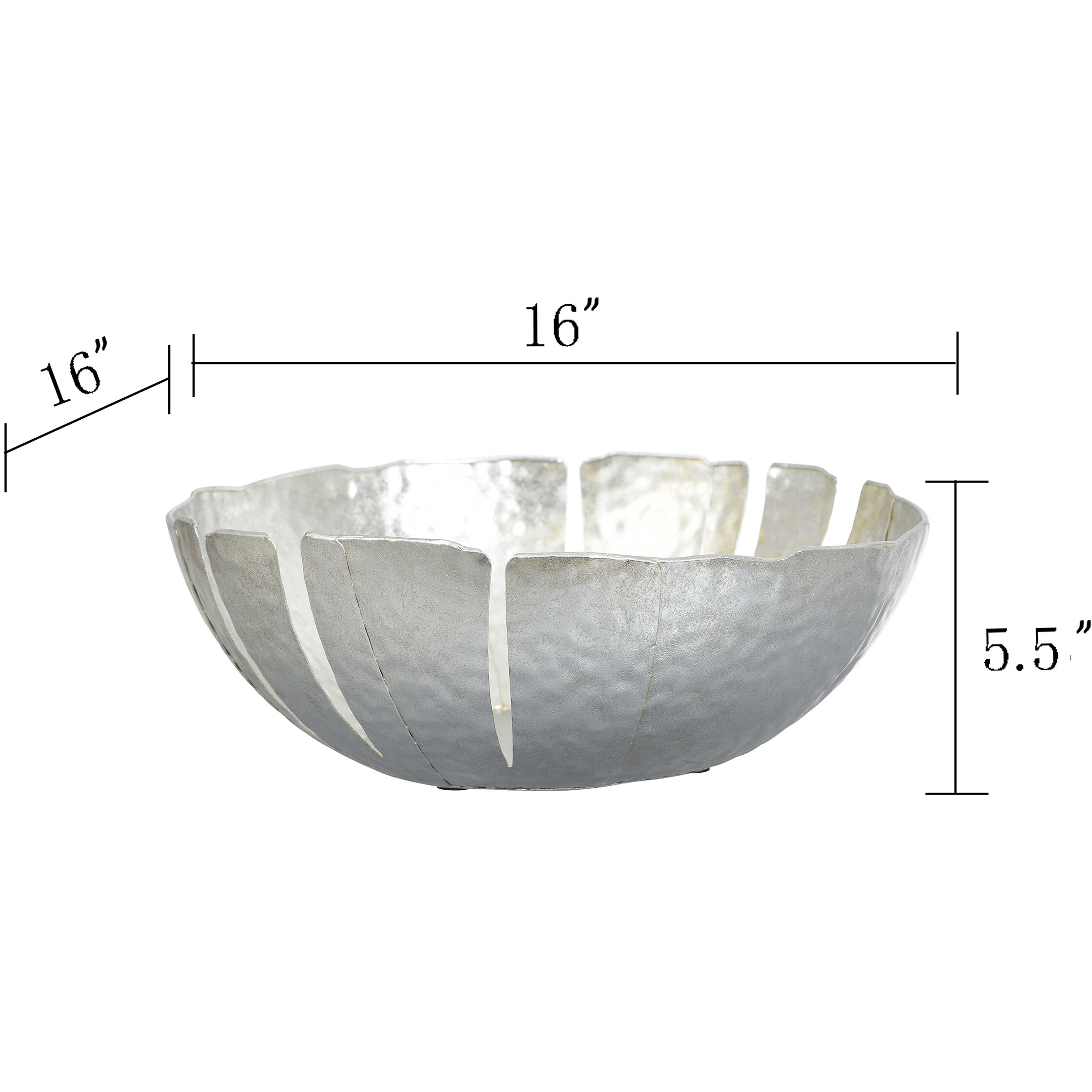 Leaf 16 X 5.35 inch Decorative Bowl