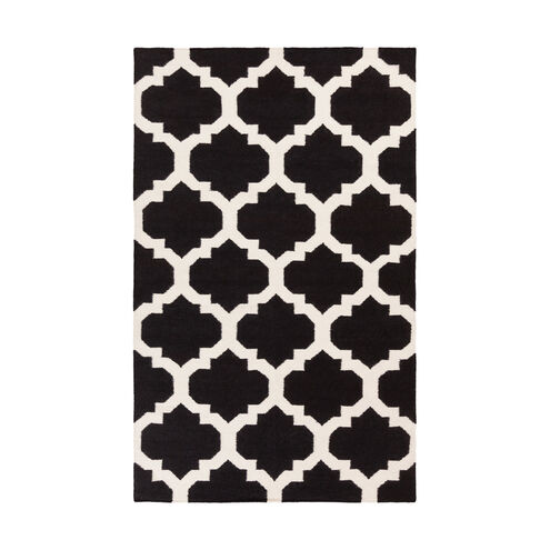 York 72 X 48 inch Black Indoor Area Rug, Rectangle