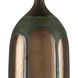 Cuprum 26 inch 150 watt Dark Green and Copper Table Lamp Portable Light