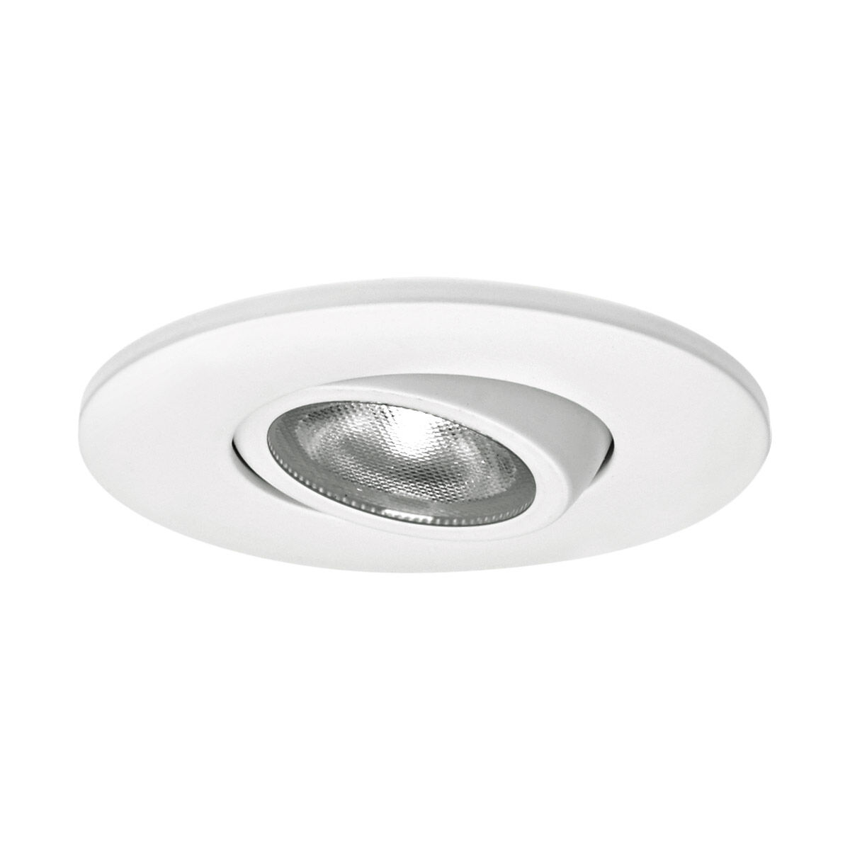 Direct To Ceiling Mini Gimble Textured White Downlight
