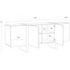 Ewan 84 X 18.25 inch Warm Brown / Mocha Sideboard
