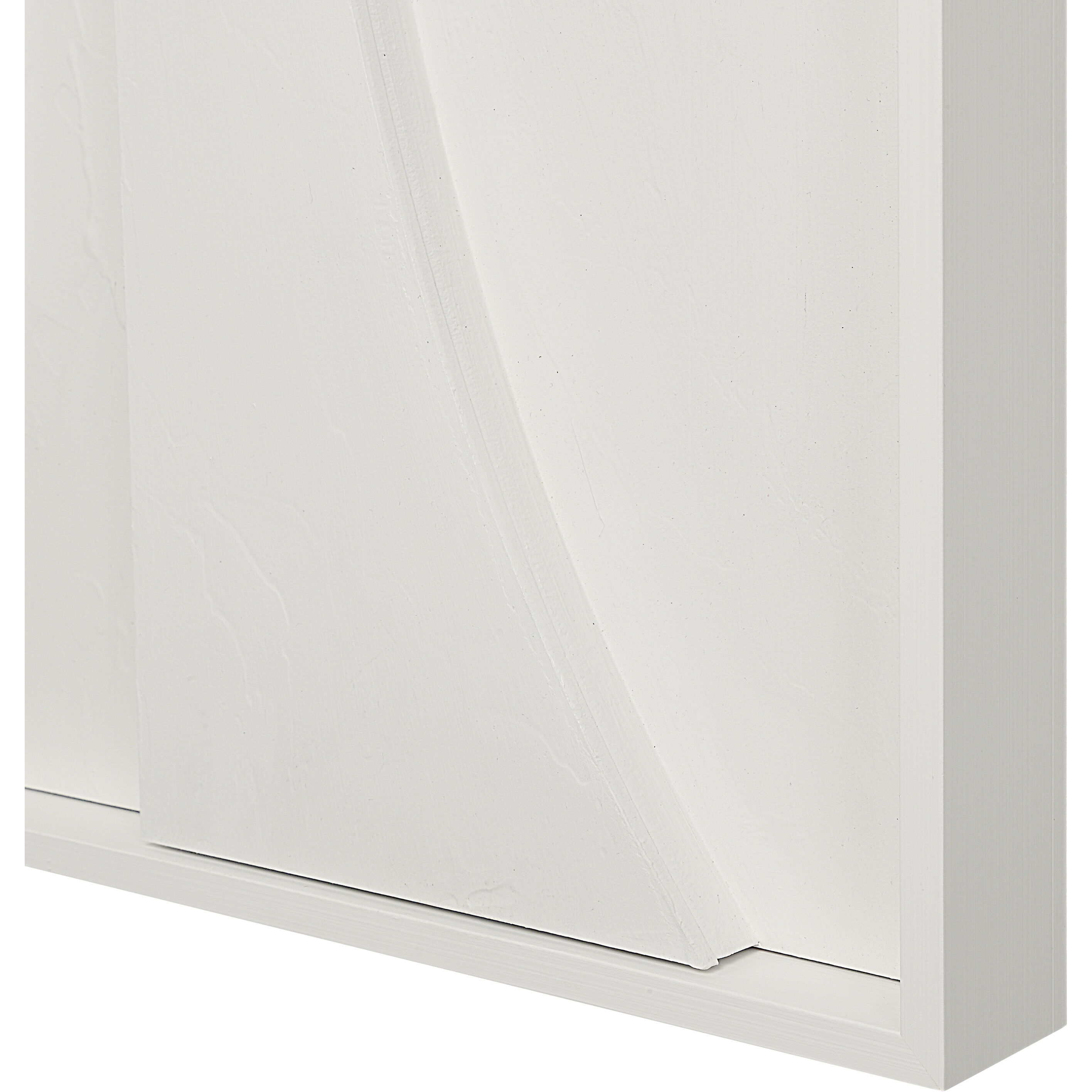 Marsh Matte White Wall Decor, Set of 3