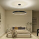 Larousse LED Black Chandelier Ceiling Light