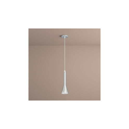 Liberty 1 Light 5 inch Smoke Ombre Pendant Ceiling Light