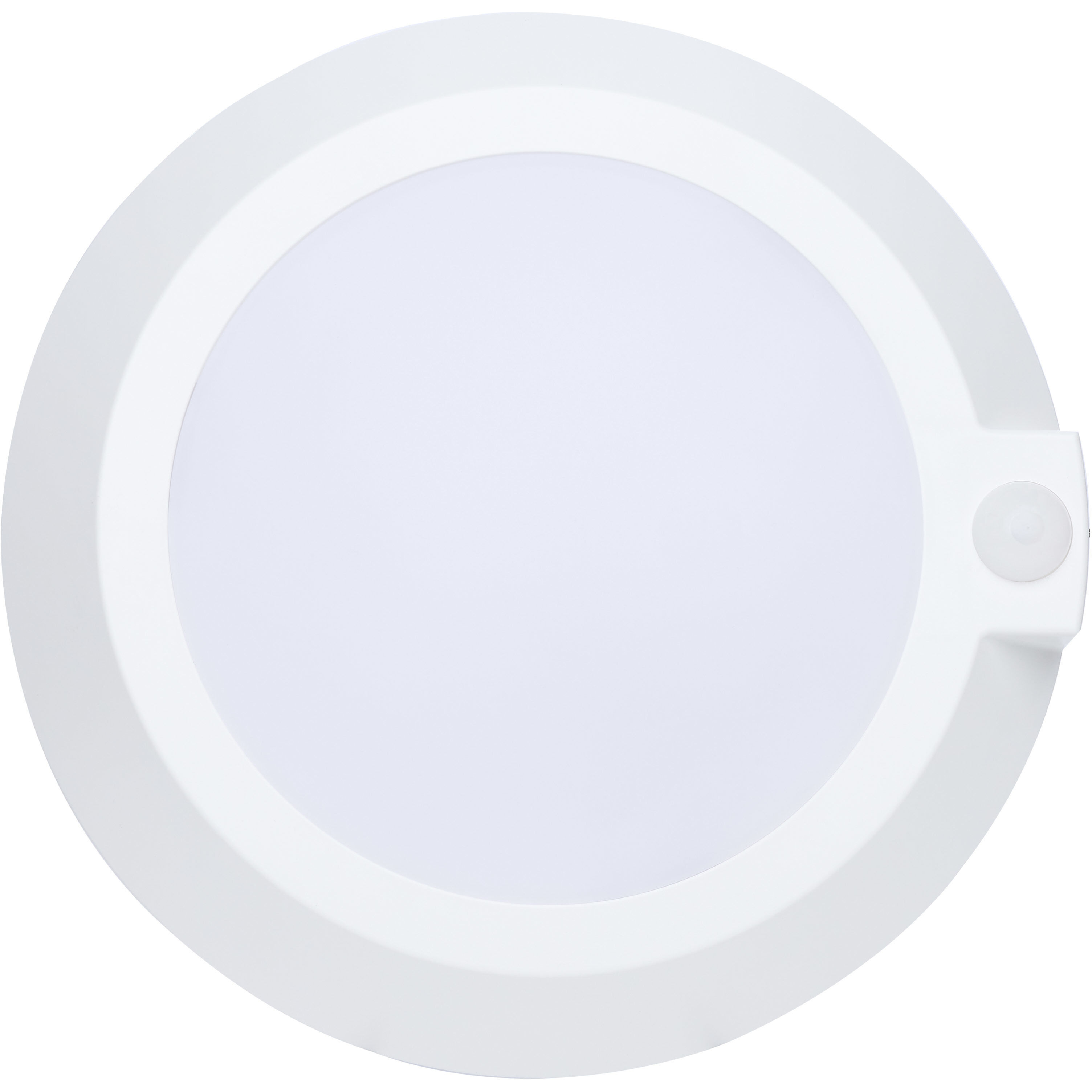 ColorQuick LED 9.8 inch White Close-to-Ceiling LED Disk Ceiling Light