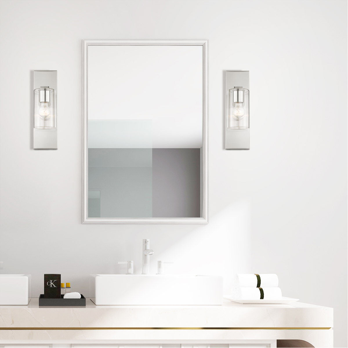 Zurich 1 Light 5 inch Brushed Nickel Sconce Wall Light