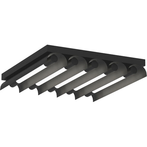 Kelly by Kelly Wearstler Carson LED 17 inch Midnight Black Flush Mount Ceiling Light