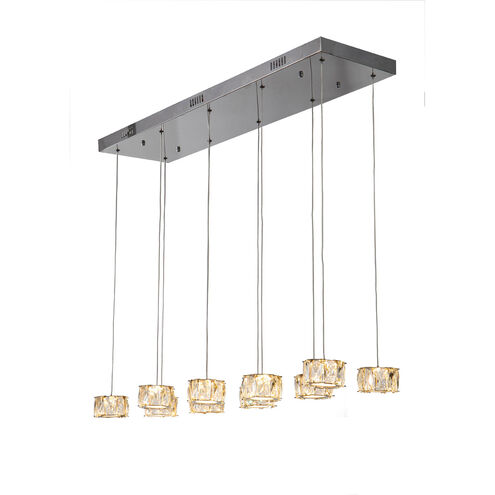 Canada LED 37 inch Chrome LED Island Light Ceiling Light