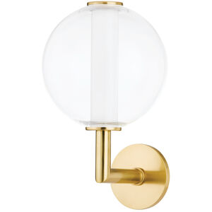 Richford LED 9 inch Aged Brass Wall Sconce Wall Light
