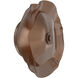 Atmosphere Cumulus LED Burnished Bronze Sconce/Flush Mount Ceiling Light in 3000K LED, Large