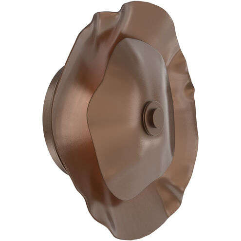 Atmosphere Cumulus LED Burnished Bronze Sconce/Flush Mount Ceiling Light in 3000K LED, Large