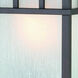 Barton 1 Light 17 inch Olde World Iron Exterior Post Lantern in White Linen
