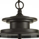 Marissa 3 Light 10 inch Antique Bronze Outdoor Hanging Lantern