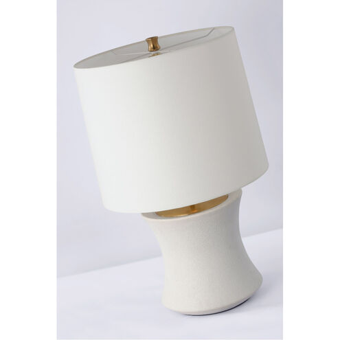AERIN Marella 28 inch 15.00 watt Porous White Accent Lamp Portable Light in Porous White Porcelain