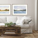 Waterside Collection Blue Framed Art