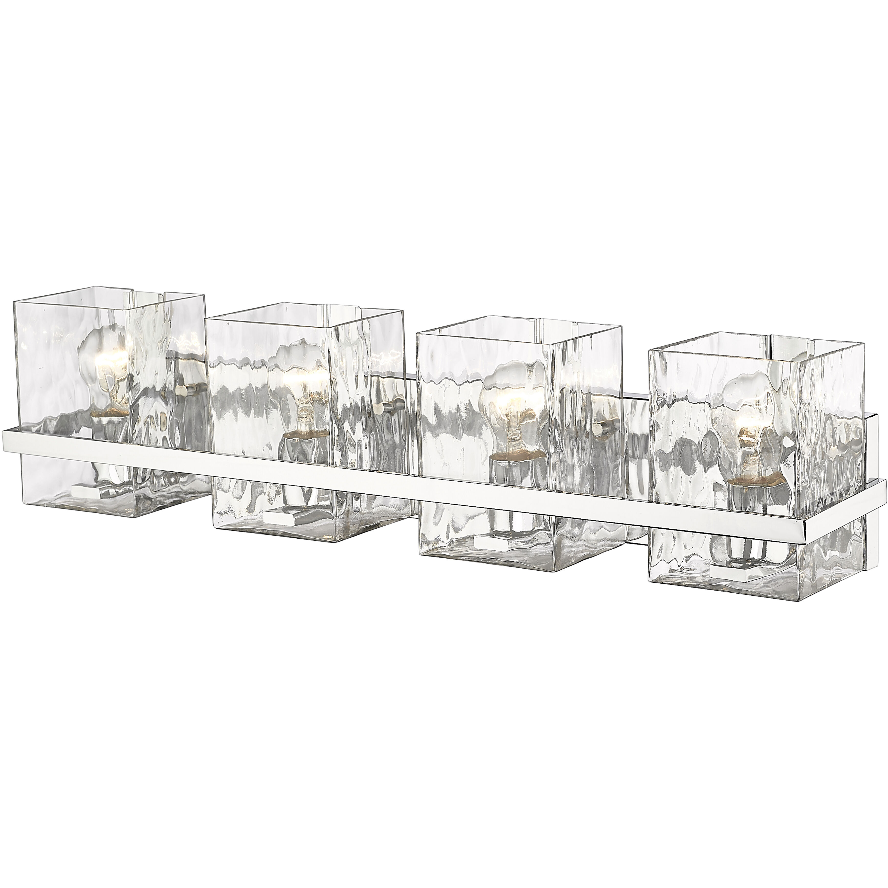 Bennington 4 Light 29.25 inch Chrome Vanity Wall Light