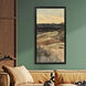 Rolling Fields Green and Brown and Multi and Rust Framed Art