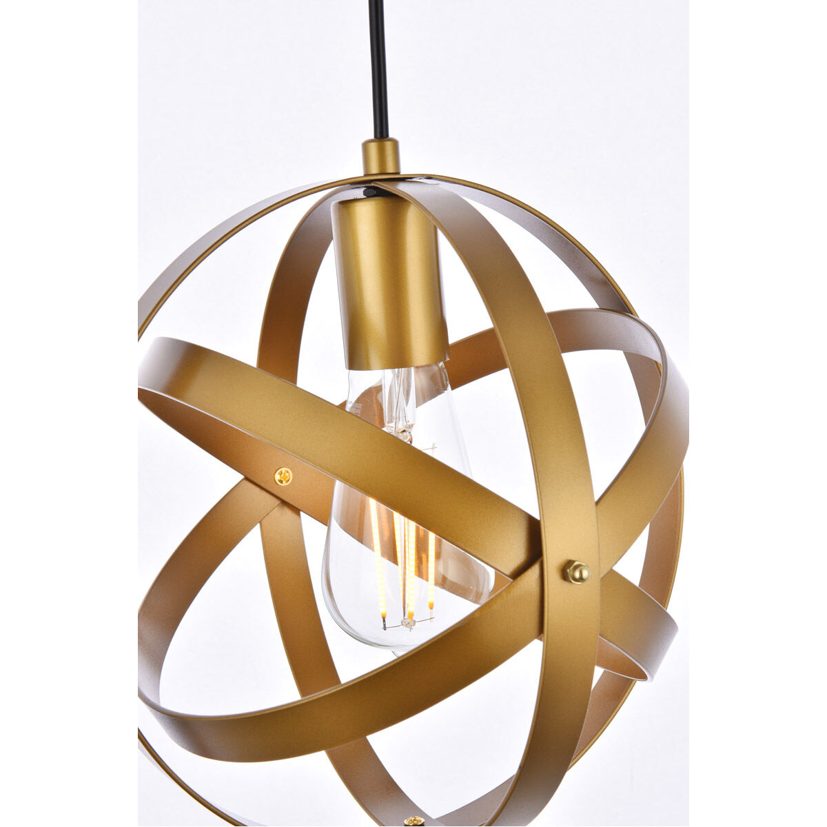 Celeste 1 Light 9.8 inch Brass Pendant Ceiling Light