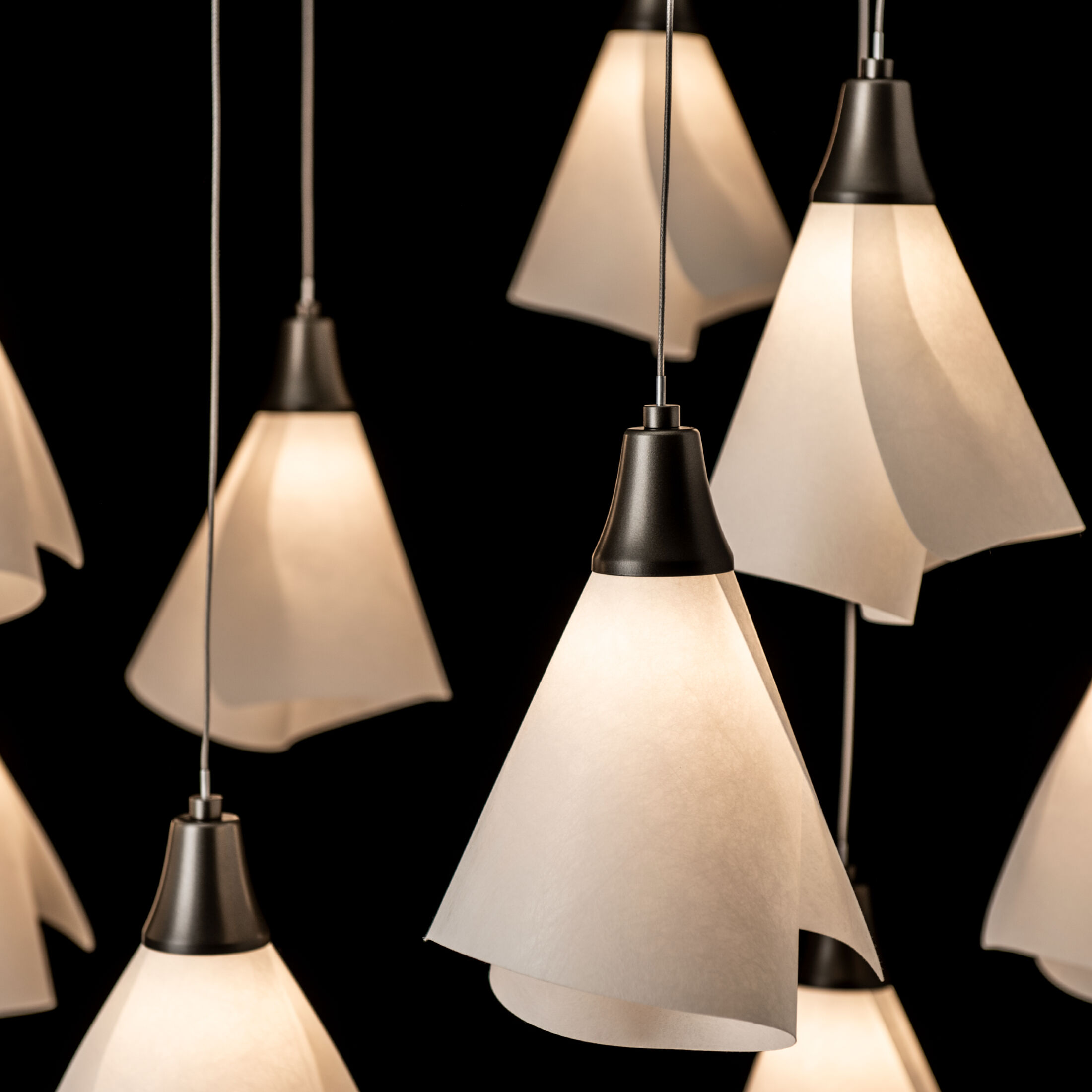 Mobius 10 Light 39.2 inch Dark Smoke Mobile Pendant Ceiling Light