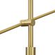 Cornett LED 44.12 inch Brushed Gold Chandelier Ceiling Light