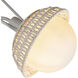 Alora Mood Perth 3 Light 39.88 inch White Chandelier Ceiling Light