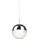 Pluto Pendant Ceiling Light in Chrome