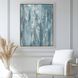 Blue Echo Blue and Turquoise Canvas, The Studio