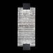 Terra Wall Sconce Wall Light in Black, Rake Cast Glass