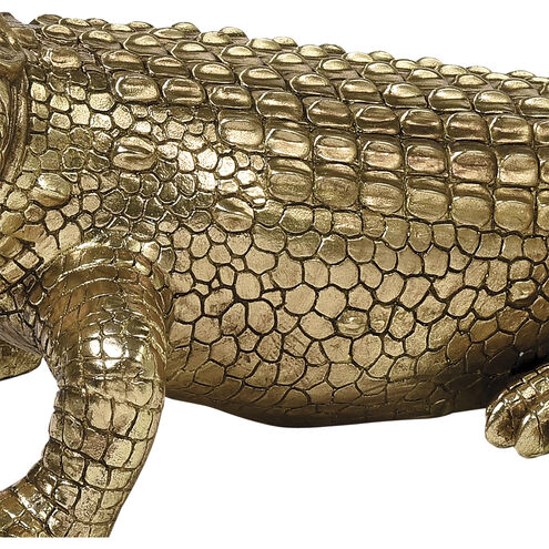 What a Croc 36 X 12 inch Sculpture
