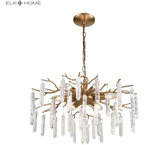Kvist 6 Light 22 inch Cafe Bronze Chandelier Ceiling Light