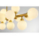 Canada LED 11 inch Gold Chandelier Ceiling Light
