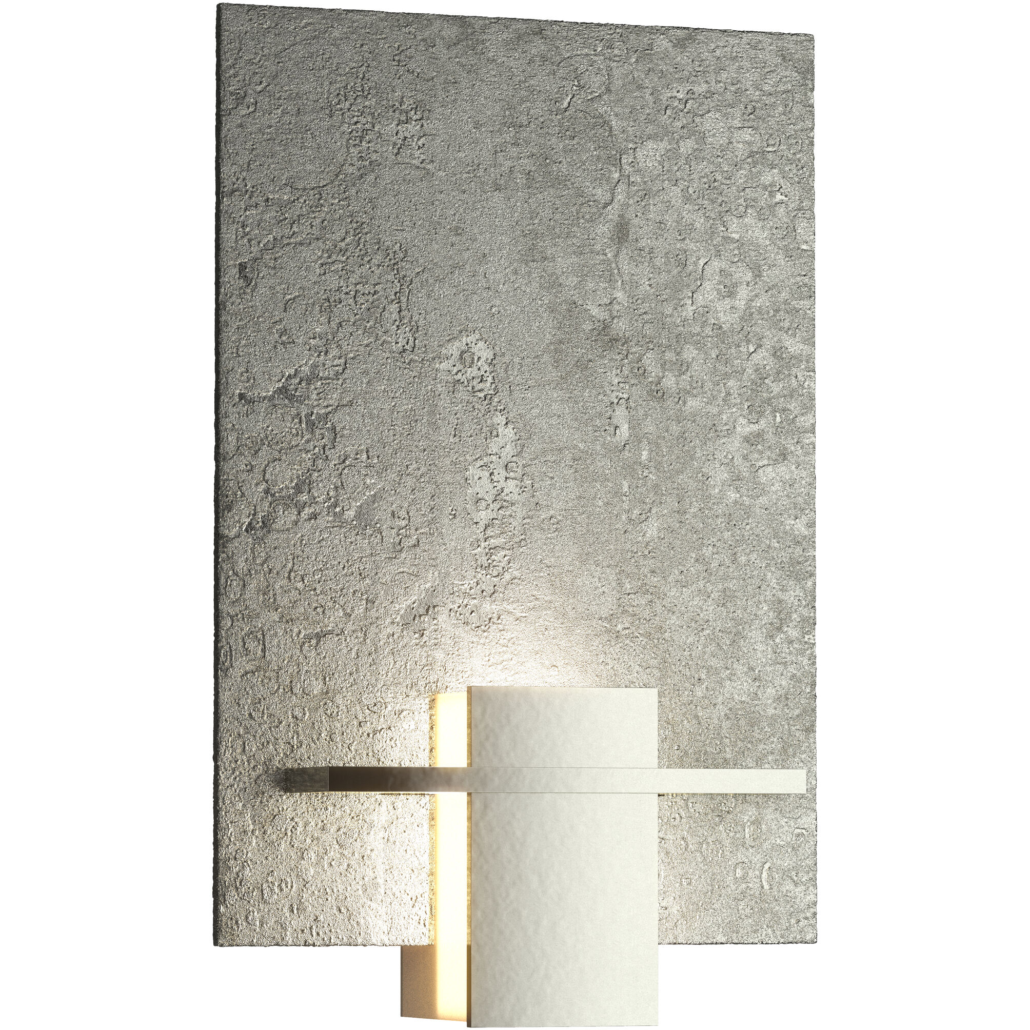 Aperture 1 Light 8.1 inch Sterling ADA Sconce Wall Light in White Art