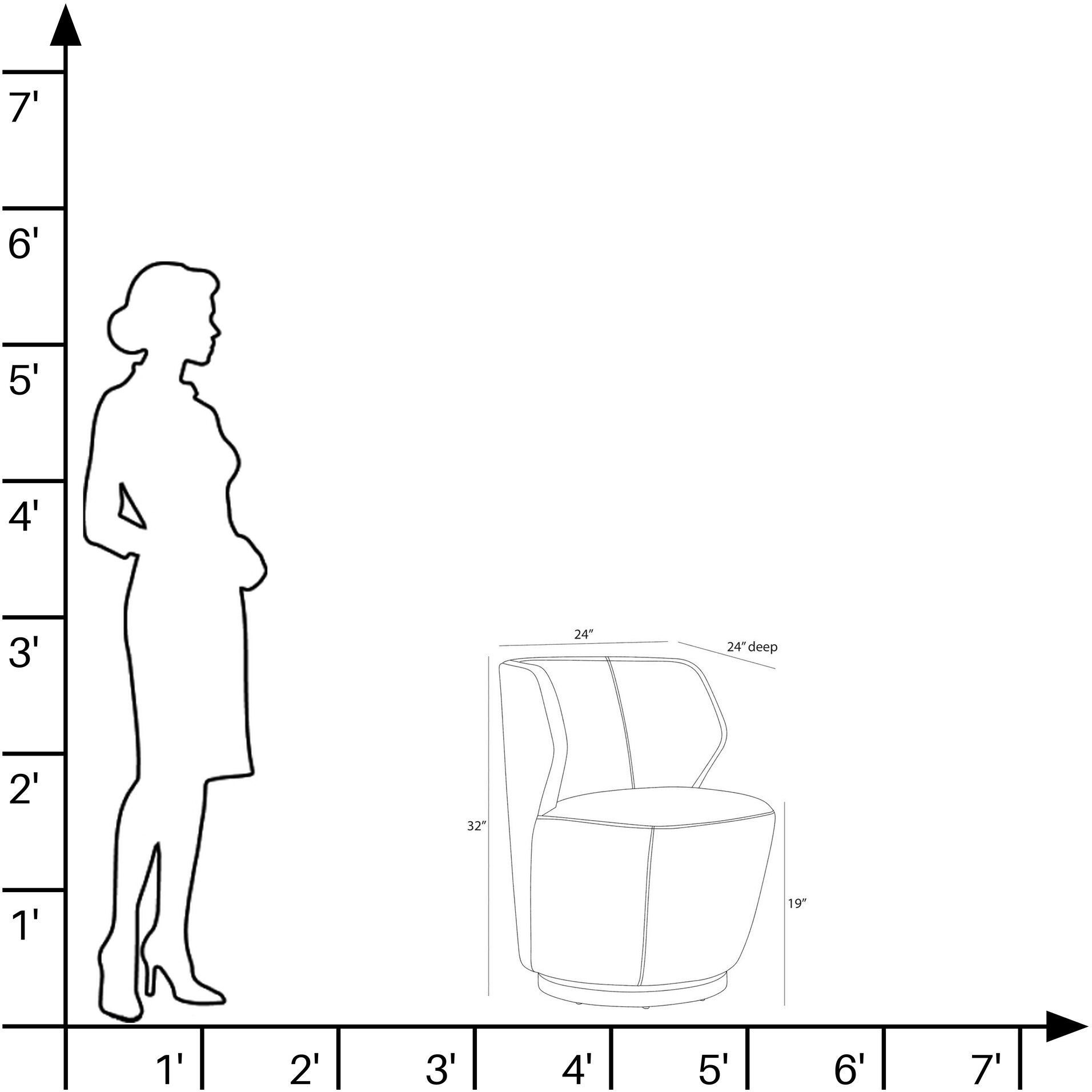 Poppy Forest and Champagne Chair