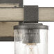 Annenberg 2 Light 15 inch Anvil Iron with Distressed Antiqued Gray Vanity Light Wall Light