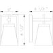 Lauren 1 Light 5 inch Matte Black Wall Sconce Wall Light