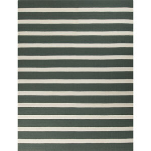 Frontier 132 X 96 inch Dark Green, Khaki Rug