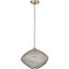 Warren 1 Light 19.5 inch Antique Brass Pendant Ceiling Light