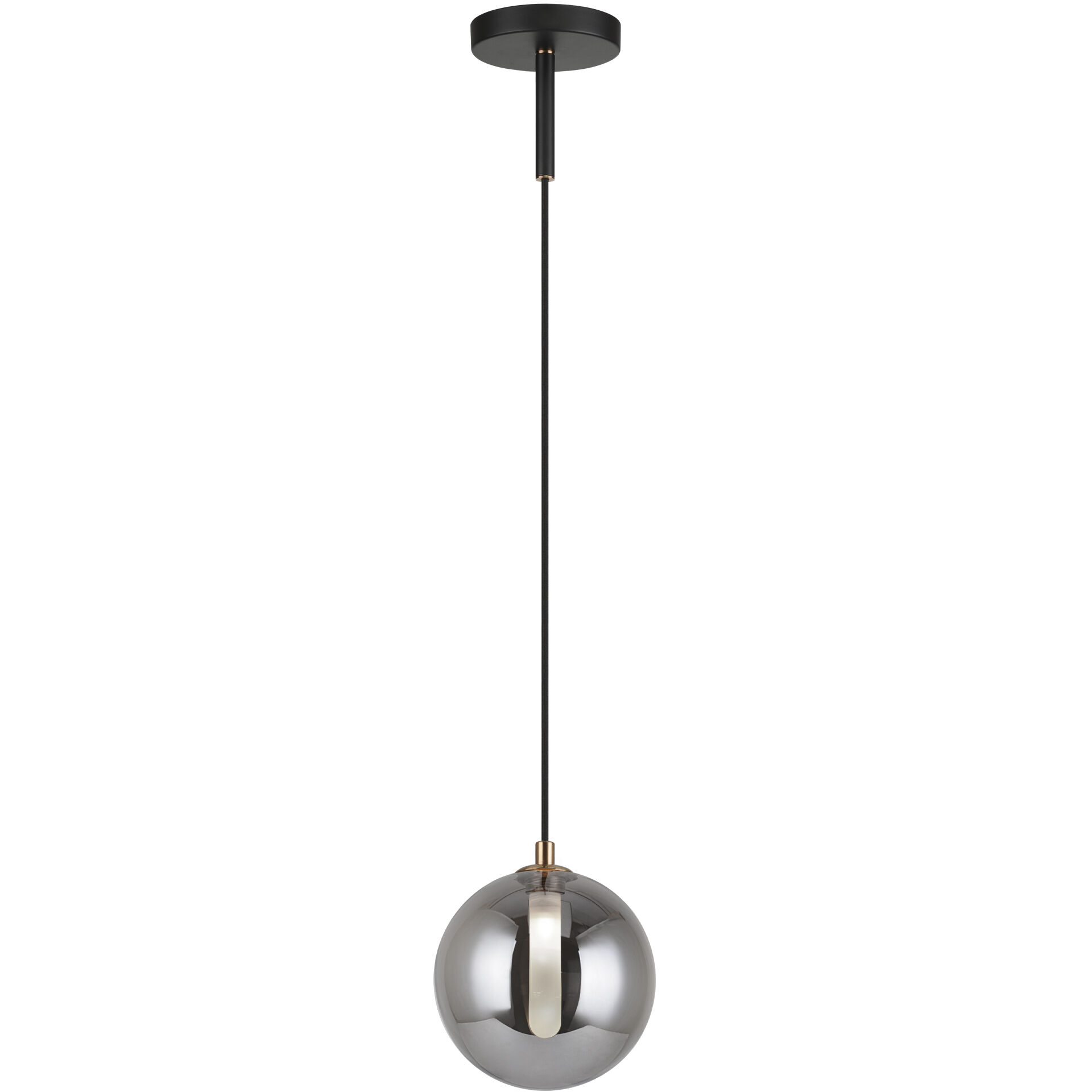 Magma LED 7.13 inch Smoke Pendant Ceiling Light