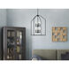 Madden 8 Light 20 inch Black Large Foyer Pendant Ceiling Light