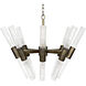 Moira 16 Light 16 inch Aged Brass Chandelier Ceiling Light