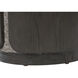 Hutton 18 inch Dark Brown Oak with Earth Ottoman