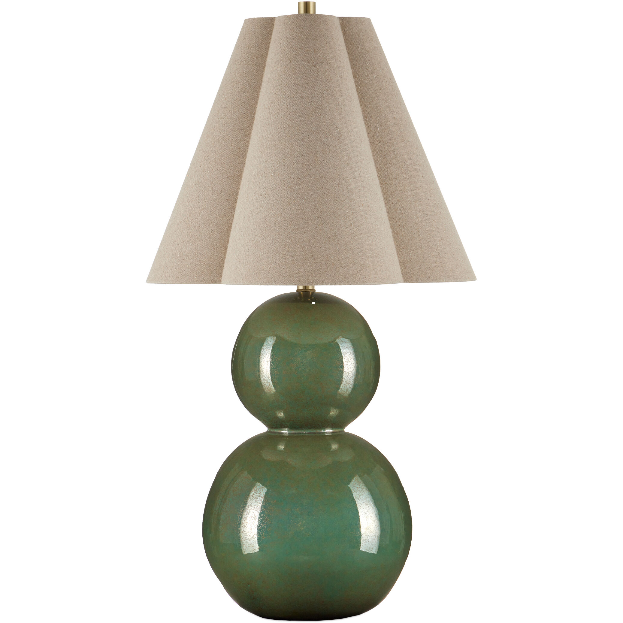 Kindred 33.5 inch 150.00 watt Green Table Lamp Portable Light